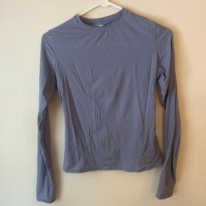 SKIMS Slate Long Sleeve Tee